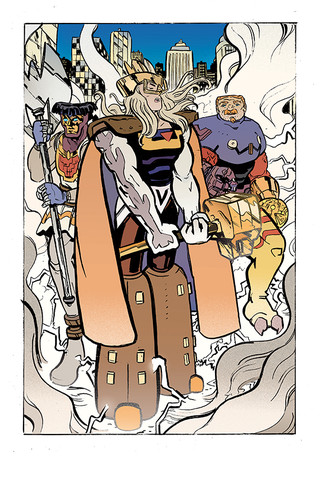 Illustration for article titled Exclusive Image Comics preview: Joe Casey gets mythical with Valhalla Mad #1